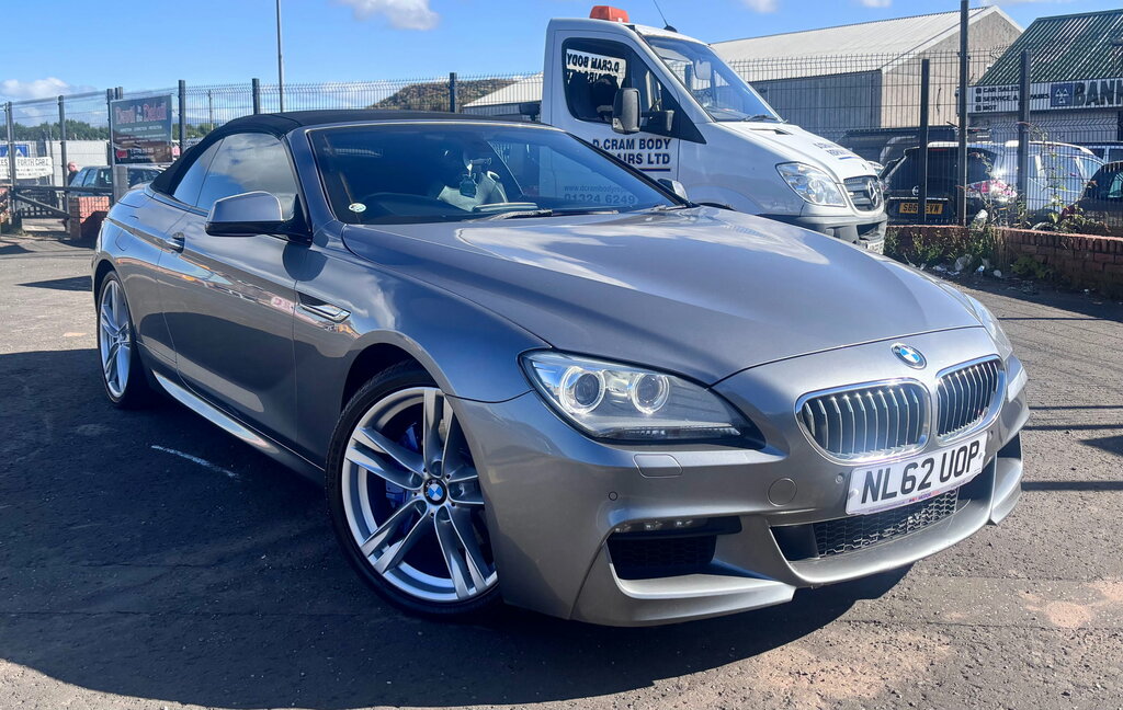 BMW 6 Series 3.0 640D M Sport Convertible Steptronic Black #9