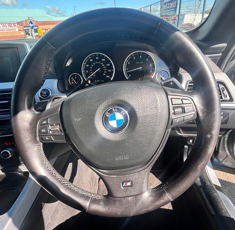 BMW 6 Series 3.0 640D M Sport Convertible Steptronic Black #30
