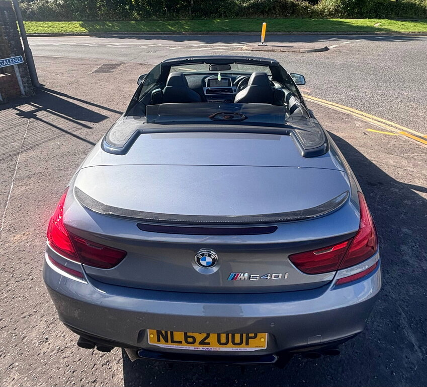 BMW 6 Series 3.0 640I M Sport Convertible Steptronic Grey #5
