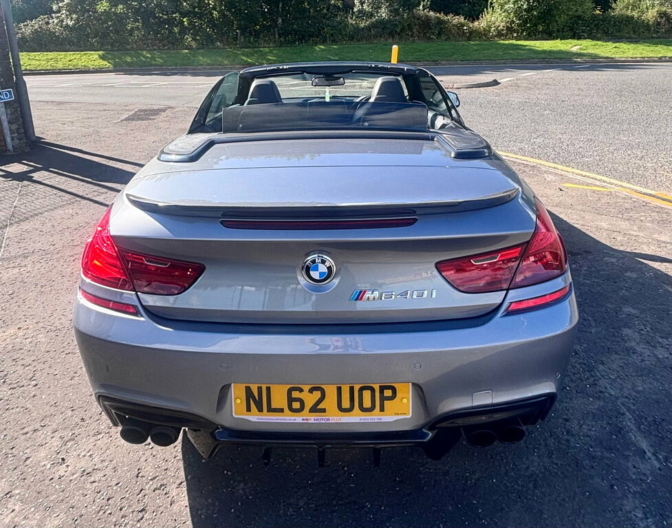 BMW 6 Series 3.0 640I M Sport Convertible Steptronic Grey #2