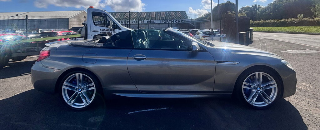 BMW 6 Series 3.0 640I M Sport Convertible Steptronic Grey #4