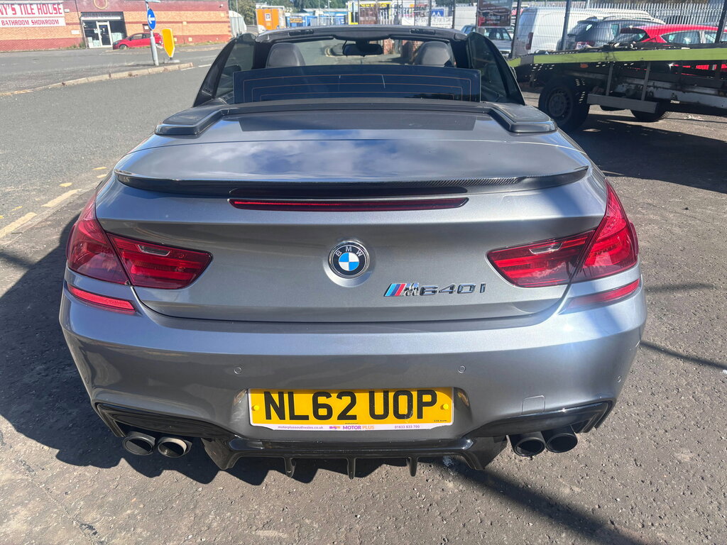 BMW 6 Series 3.0 640D M Sport Convertible Steptronic Black #12