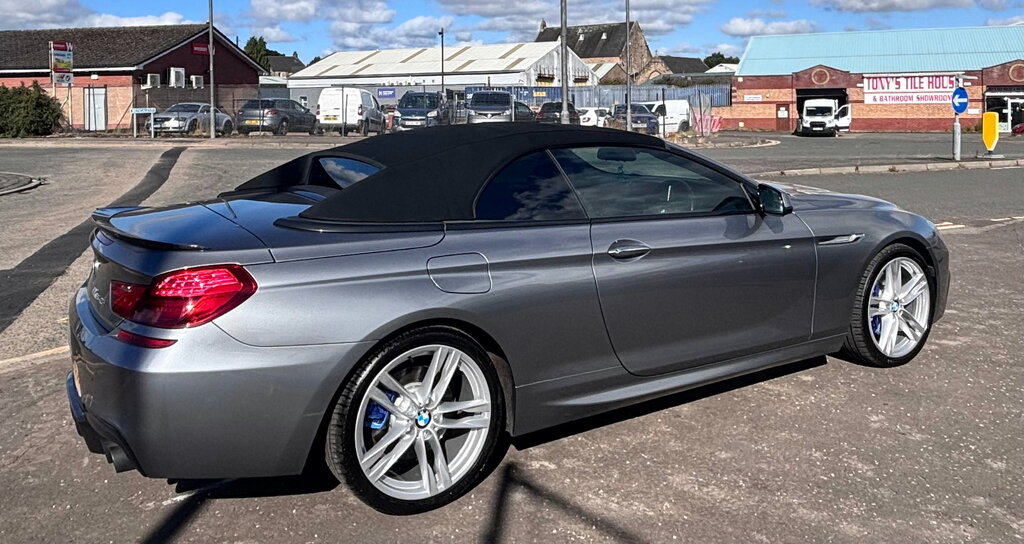 BMW 6 Series 3.0 640D M Sport Convertible Steptronic Black #20
