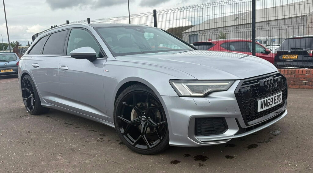 Audi A6 Avant 2.0 Tdi 40 S Line Estate S Tronic Quatt Silver
