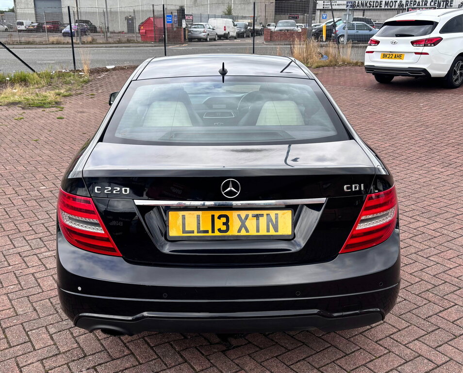 Mercedes-Benz C Class 2.1 C220 Cdi Blueefficiency Executive Se Coupe LL13XTN Black #5