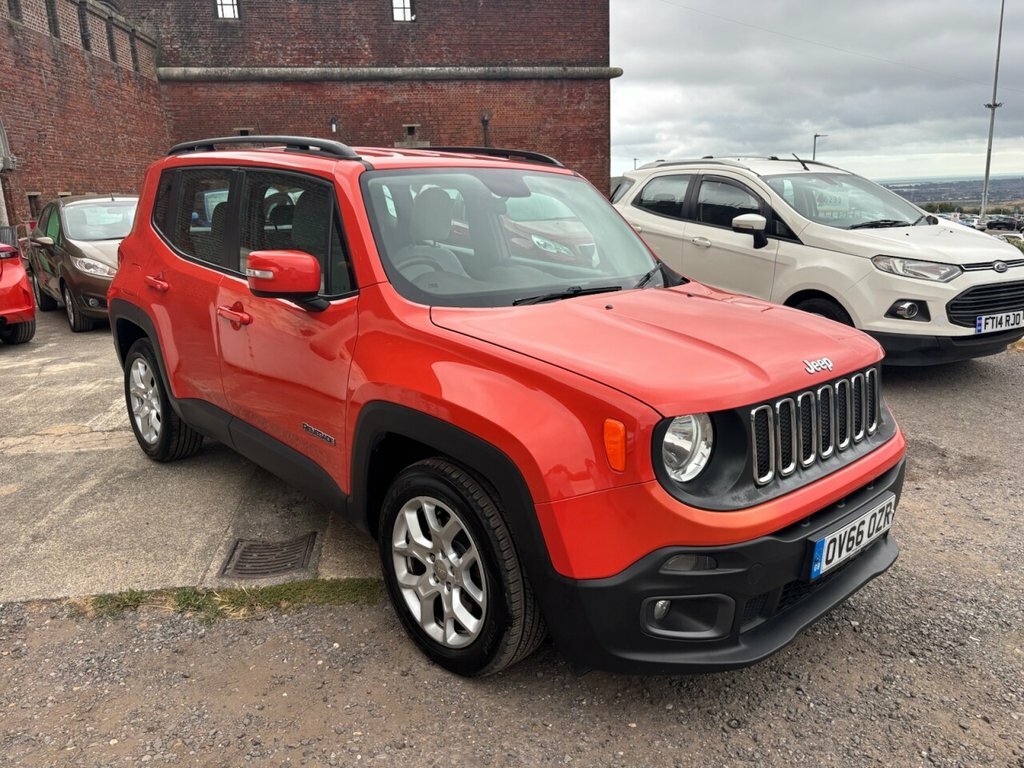 Jeep Renegade 1.4L Longitude Orange