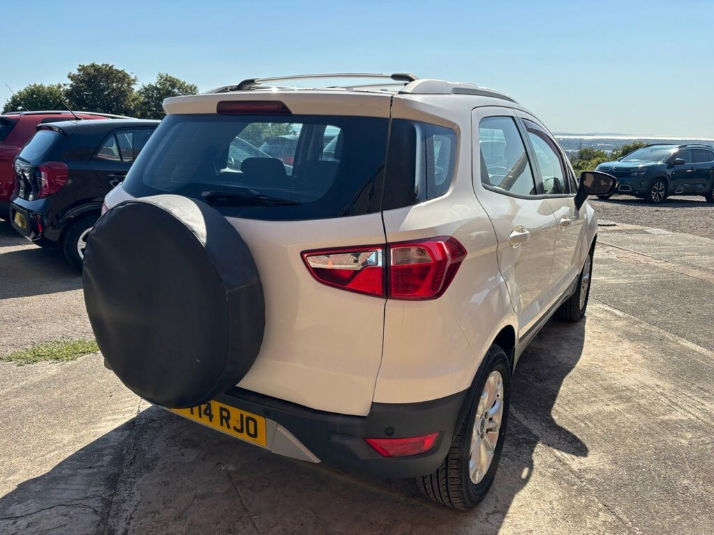 Ford Ecosport Suv White #5
