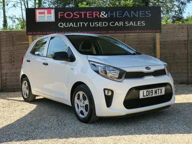 Kia Picanto 1.0 1 Hatchback Euro 6 66 Bhp White #2
