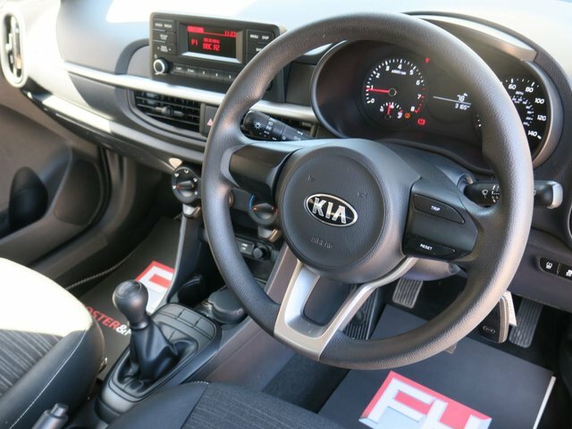 Kia Picanto 1.0 1 Hatchback Euro 6 66 Bhp White #3