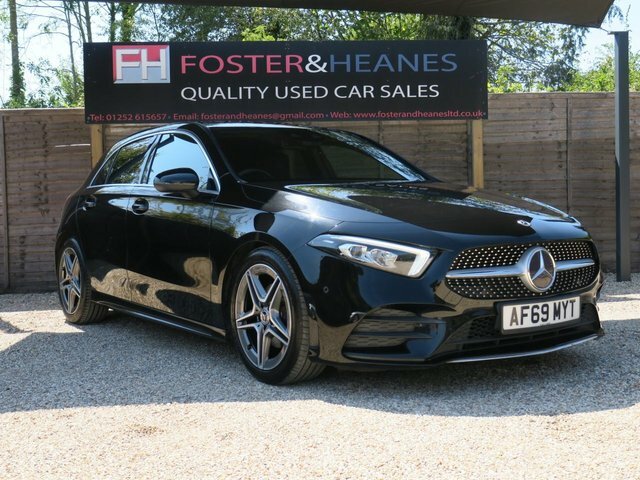 Mercedes-Benz A Class 1.3 A200 Amg Line Executive Hatchback Black #2