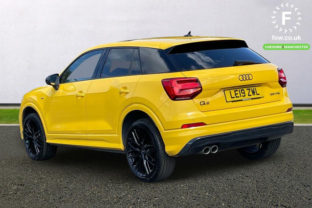 Audi Q2 35 Tfsi Black Edition LE19ZWL Yellow #2
