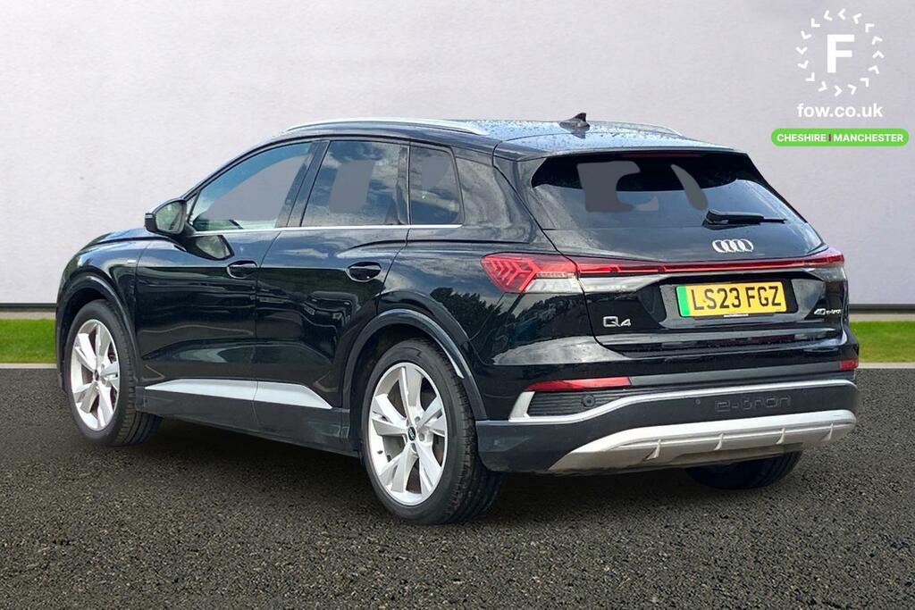 Audi Q4 E Tron 150Kw 40 82Kwh S Line LS23FGZ Black #2