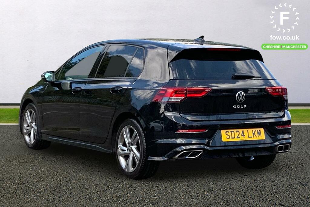 Volkswagen Golf 2.0 Tdi 150 R-line Dsg SD24LKM Black #2