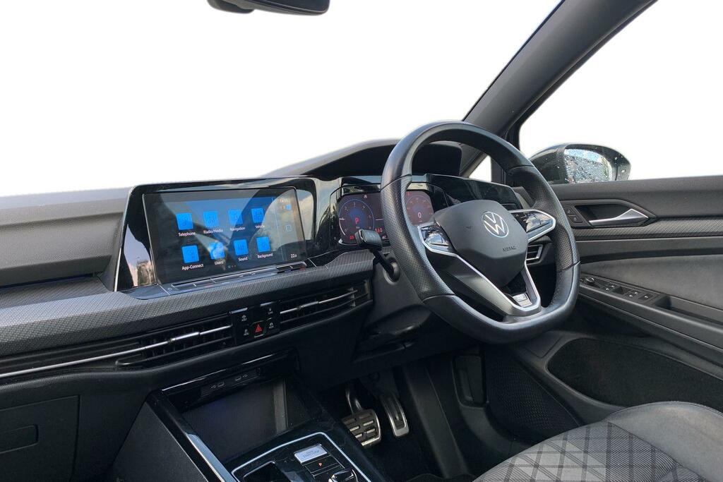 Volkswagen Golf 2.0 Tdi 150 R-line Dsg SD24LKM Black #4