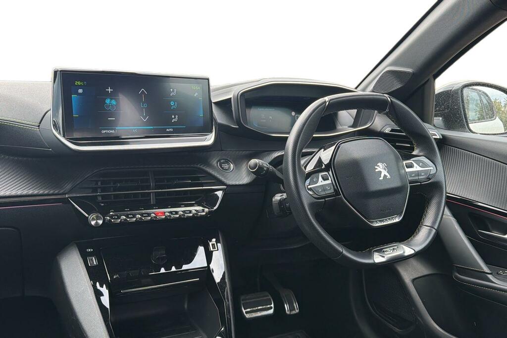 Peugeot e-208 100Kw Gt Premium 50Kwh LG72MBX White #4