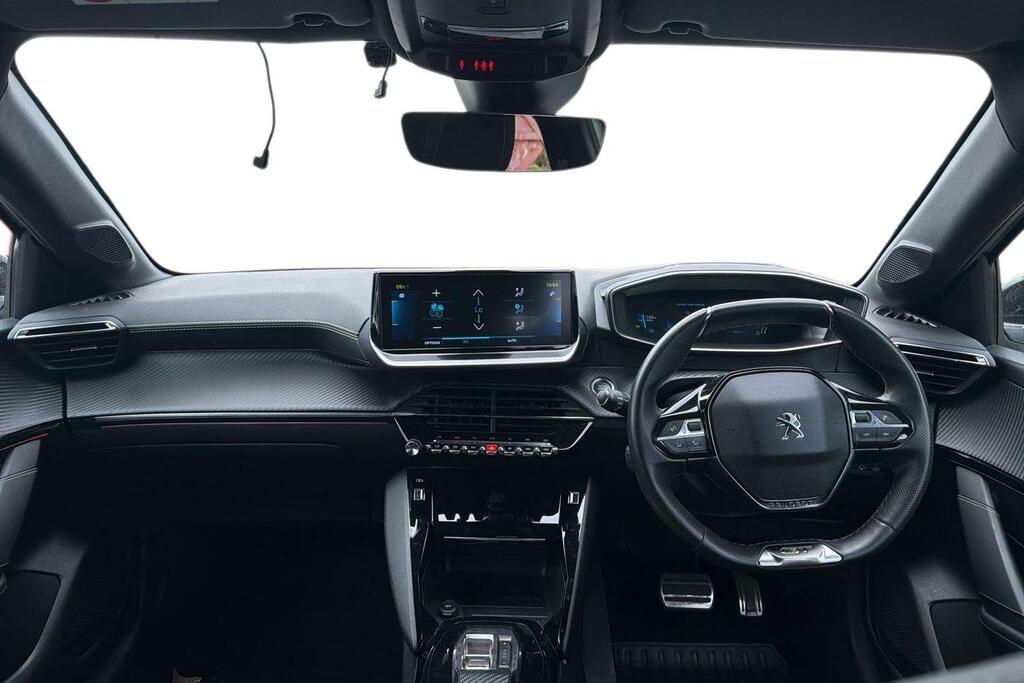 Peugeot e-208 100Kw Gt Premium 50Kwh LG72MBX White #3