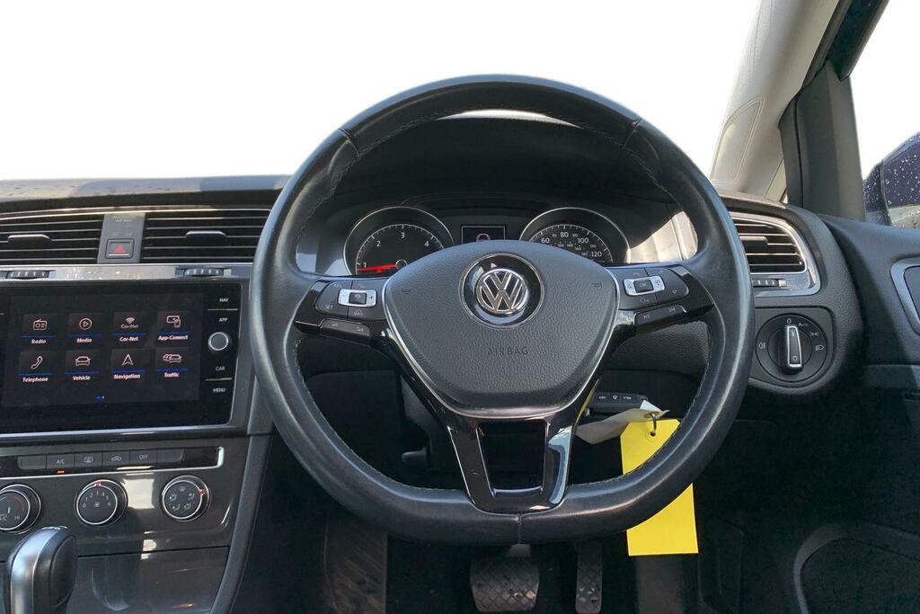 Volkswagen Golf 1.6 Tdi Se Nav Dsg Blue #5
