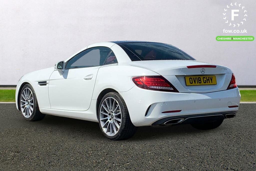 Mercedes-Benz SLC Slc 180 Amg Line 9G-tronic White #2