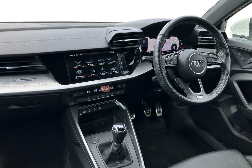 Audi A3 30 Tfsi S Line RF22NSO White #4