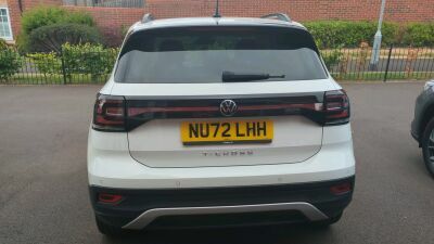 Volkswagen T-Cross 1.0 Tsi Black Edition White #2