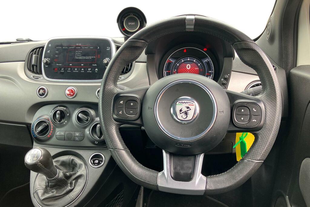 Abarth 595 1.4 T-jet 160 Trofeo White #5