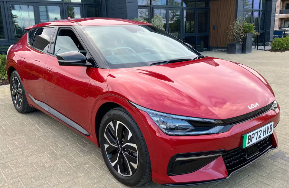 Kia EV6 166Kw Gt Line 77.4Kwh Red