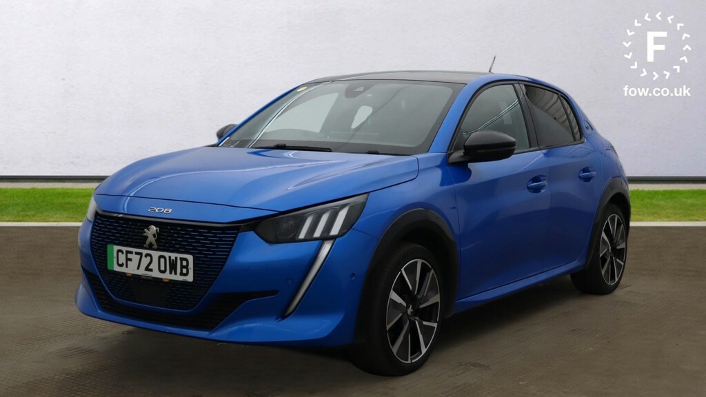 Peugeot e-208 100Kw Gt 50Kwh Blue #2