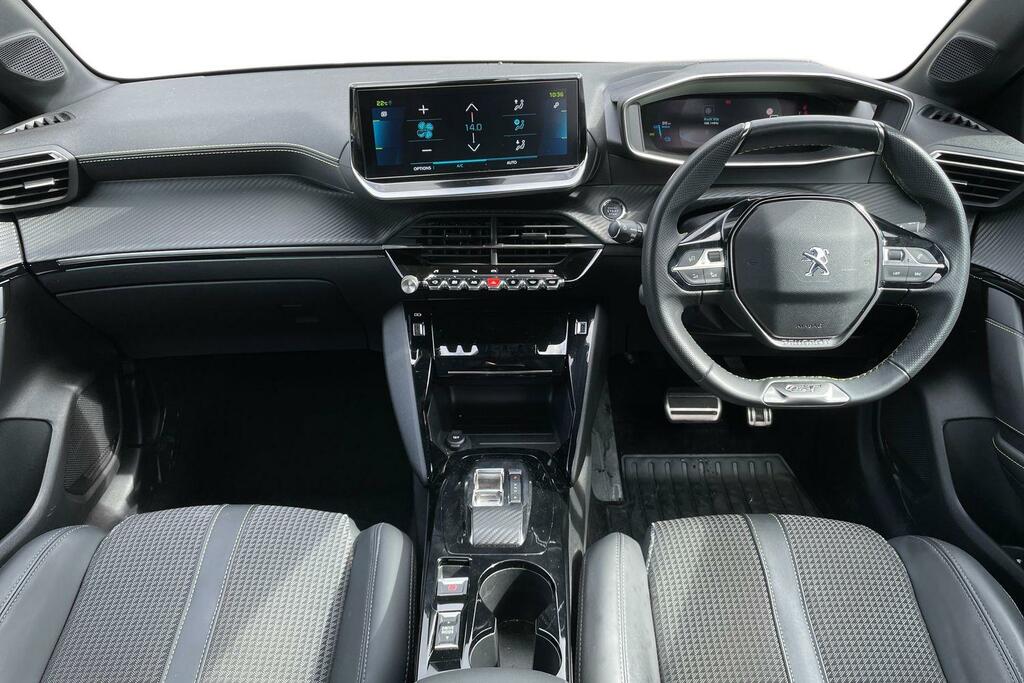 Peugeot e-208 100Kw Gt 50Kwh Blue #3