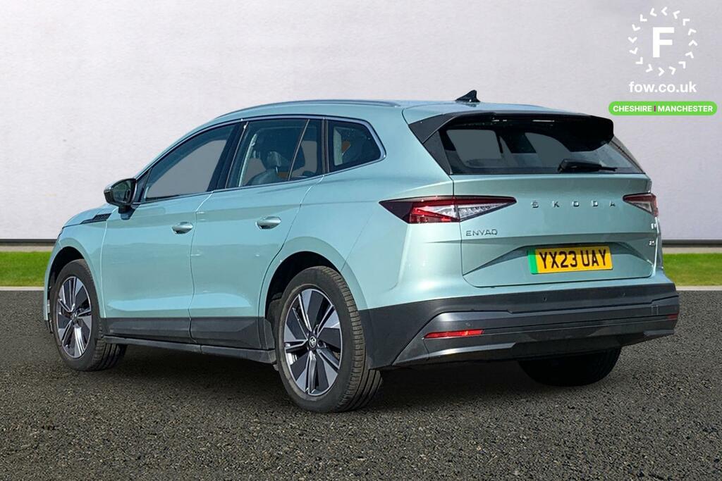 Skoda ENYAQ 150Kw 80 Ecosuite 82Kwh 125Kw YX23UAY Silver #2