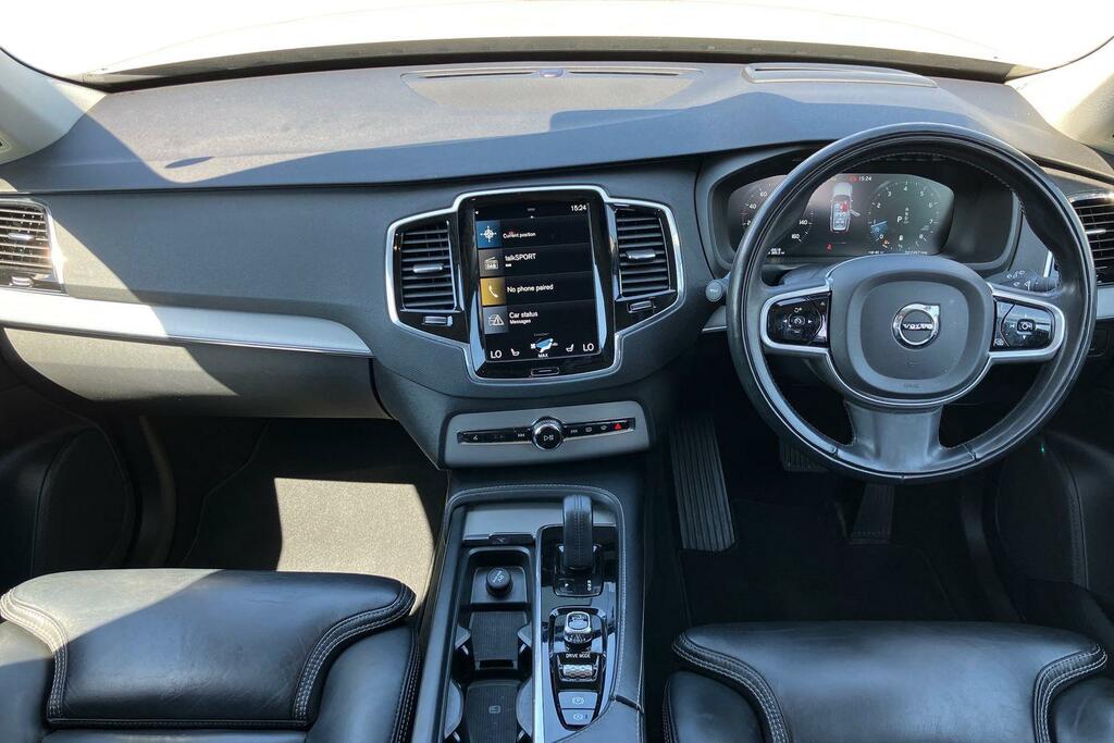 Volvo XC90 2.0 B5p 250 Momentum Pro Awd Gtron White #3