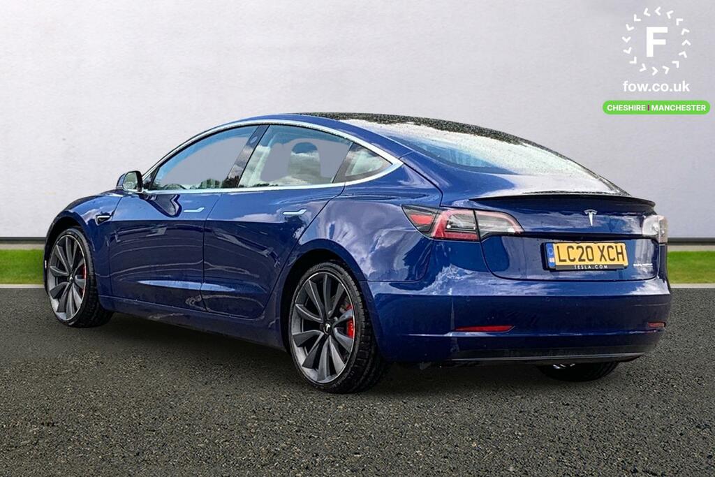 Tesla Model 3 Performance Awd Performance Upgrade LC20XCH Blue #2