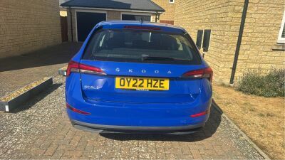 Skoda Scala 1.0 Tsi 110 Se Dsg Blue #4