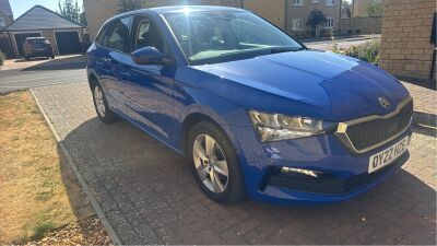 Skoda Scala 1.0 Tsi 110 Se Dsg Blue