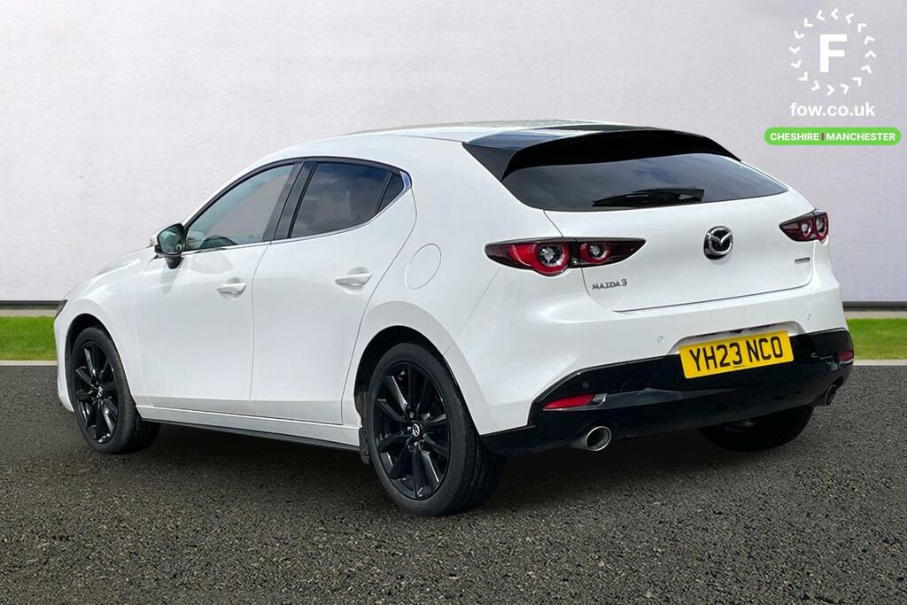 Mazda 3 2.0 E-skyactiv X Mhev 186 Gt Sport YH23NCO White #2