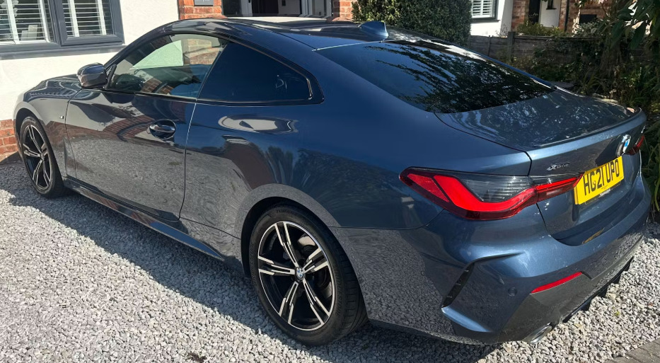 BMW 4 Series Gran Coupe 420D Xdrive Mht M Sport Step Blue #4