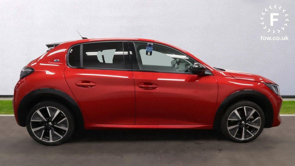 Peugeot e-208 100Kw Gt Premium 50Kwh Red #3
