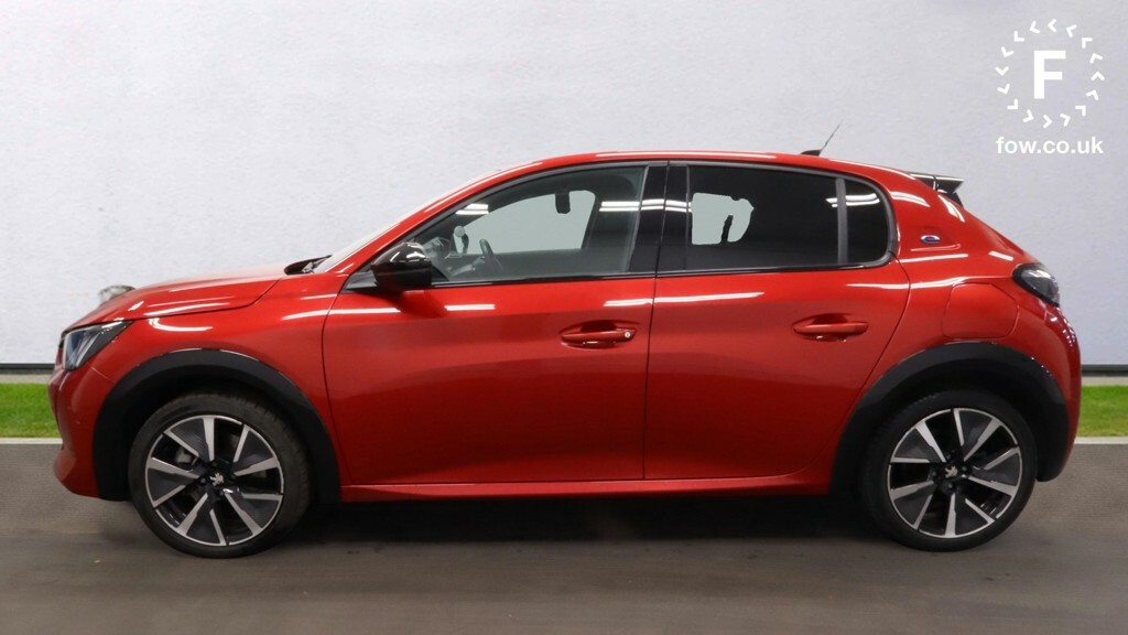 Peugeot e-208 100Kw Gt Premium 50Kwh Red #4