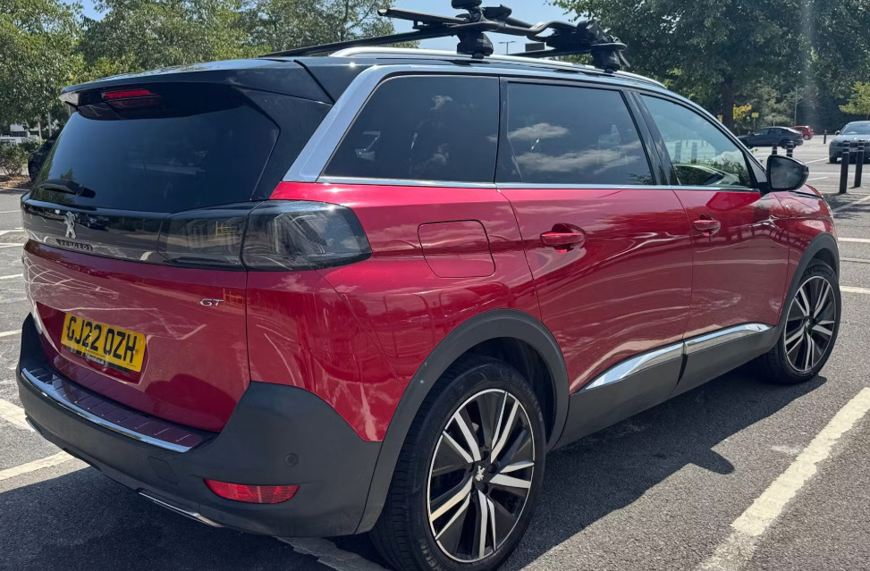 Peugeot 5008 1.5 Bluehdi Gt Premium Eat8 Red #2