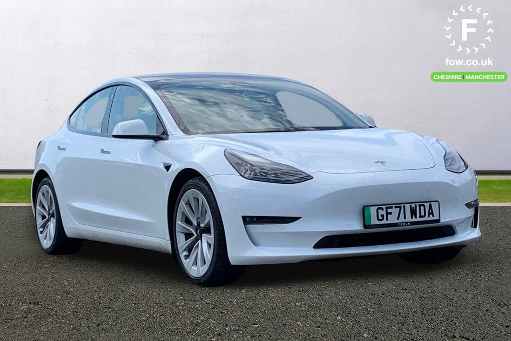 Tesla Model 3 Long Range Awd GF71WDA White