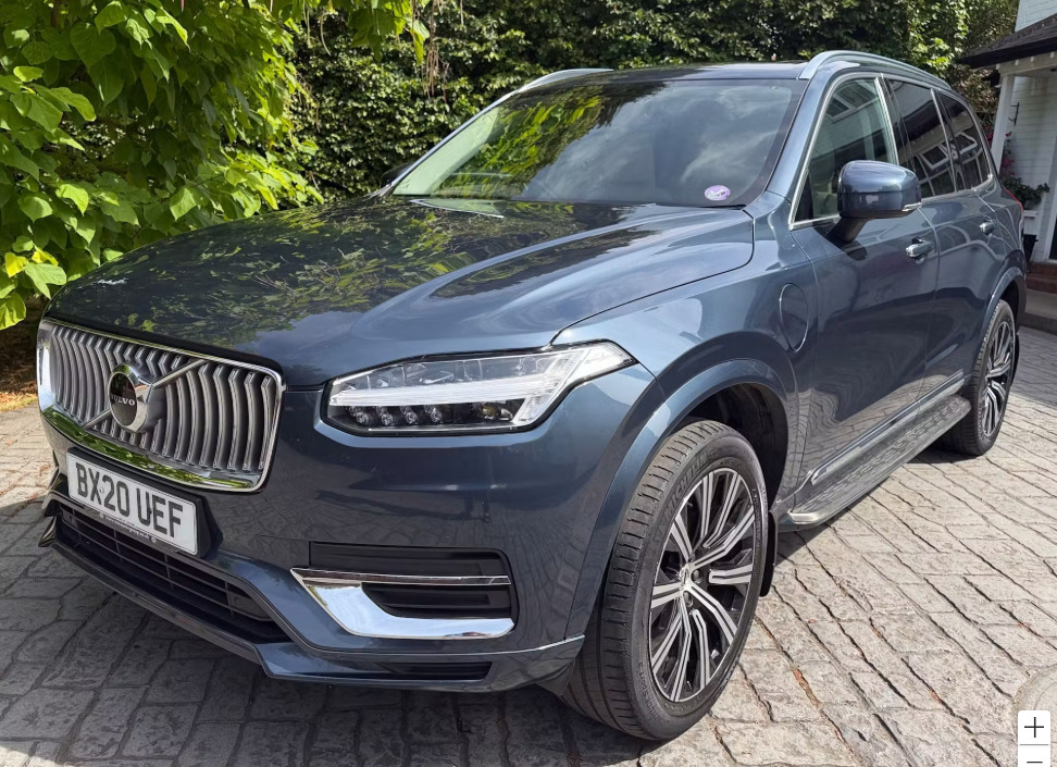 Volvo XC90 2.0 T8 390 Hybrid Inscription Awd Gtron Blue #3