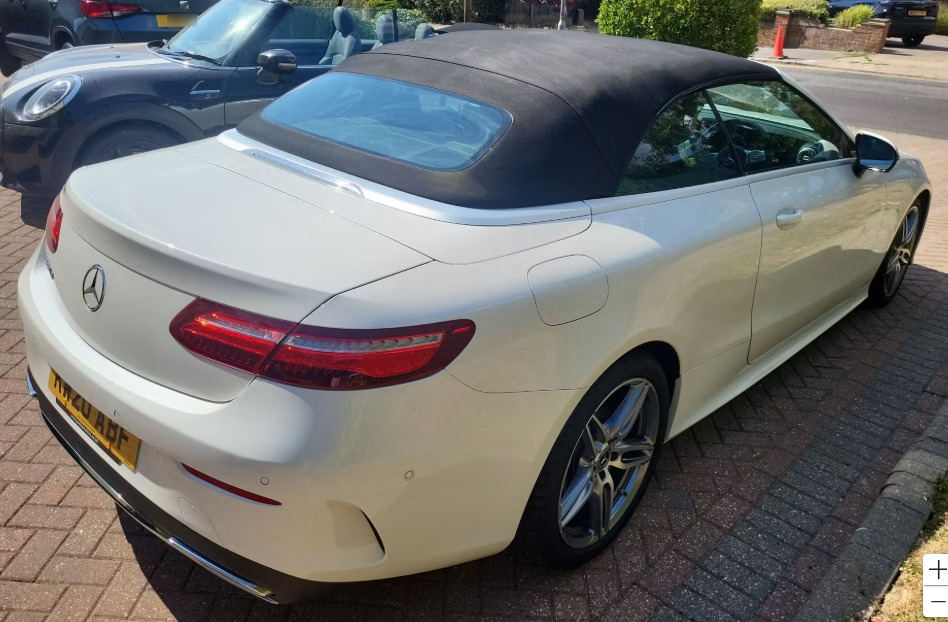 Mercedes-Benz E Class E220d Amg Line Premium 9G-tronic White #2