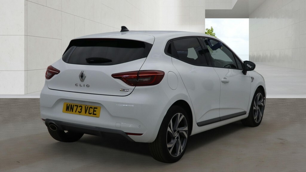 Renault Clio 1.0 Tce 90 Rs Line WN73VCE White #4