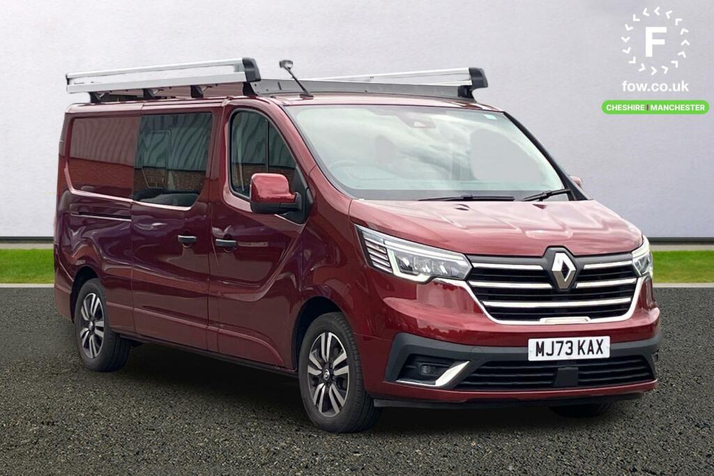 Renault Trafic Ll30 Blue Dci 170 Sport Crew Van Edc Red
