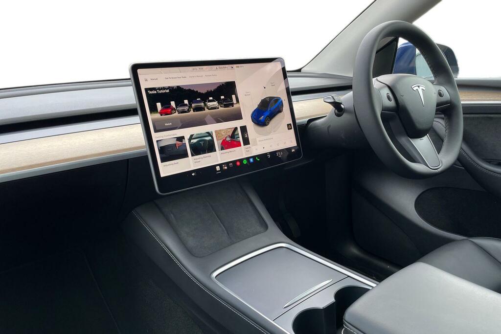 Tesla Model Y Long Range Awd LB72UPL Blue #4