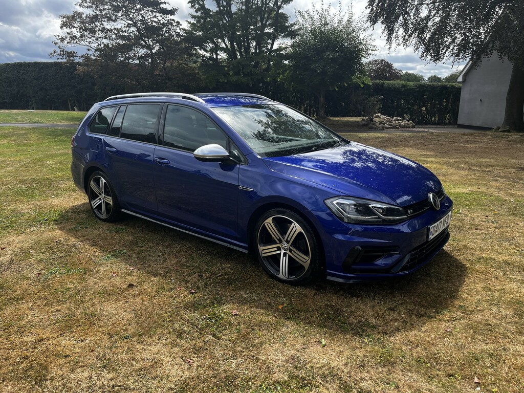 Volkswagen Golf Estate 2.0 Tsi Bluemotion Tech R Estate 310Bhp 4X4 DA17VFD Blue