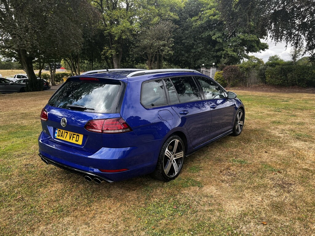 Volkswagen Golf Estate 2.0 Tsi Bluemotion Tech R Estate 310Bhp 4X4 DA17VFD Blue #4