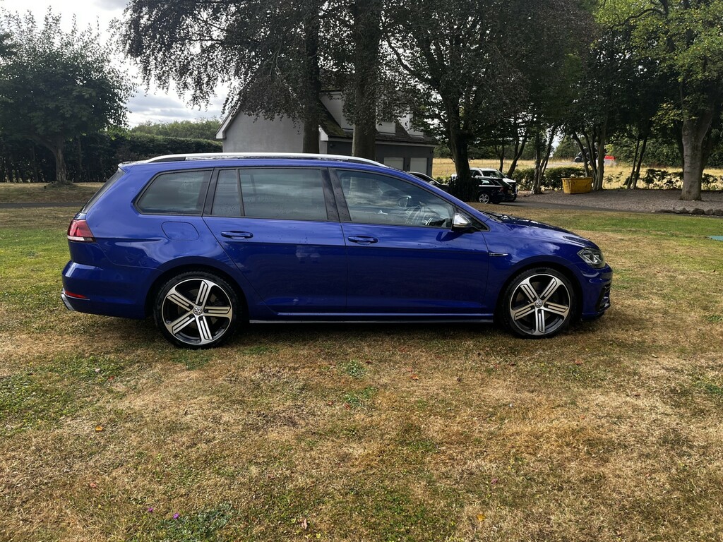 Volkswagen Golf Estate 2.0 Tsi Bluemotion Tech R Estate 310Bhp 4X4 DA17VFD Blue #6