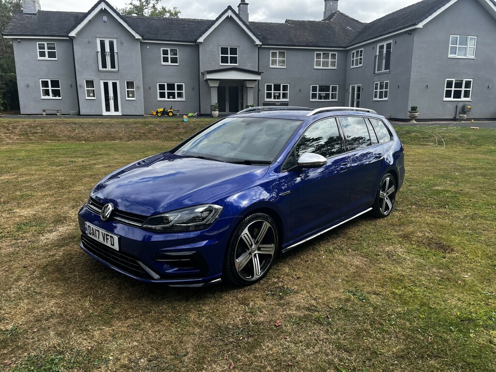 Volkswagen Golf Estate 2.0 Tsi Bluemotion Tech R Estate 310Bhp 4X4 DA17VFD Blue #2