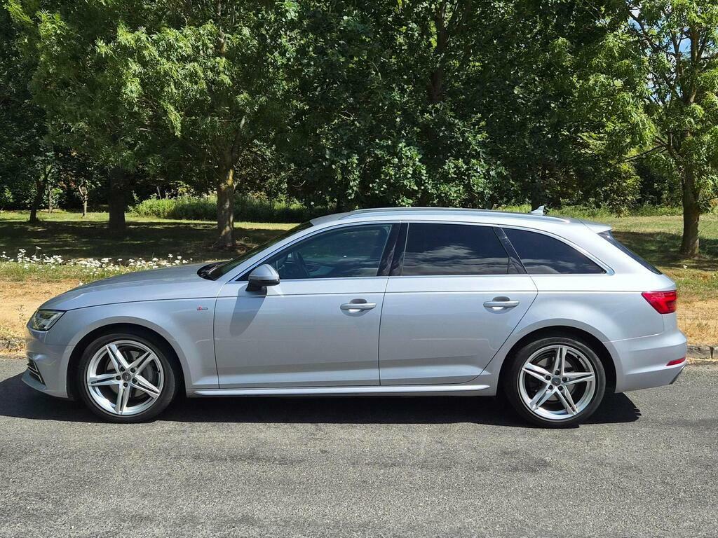 Audi A4 Avant 3.0 Tdi V6 S Line S Tronic Quattro Euro 6 S S Silver #5