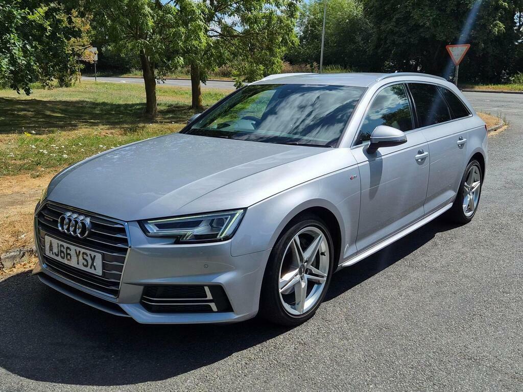 Audi A4 Avant 3.0 Tdi V6 S Line S Tronic Quattro Euro 6 S S Silver #3